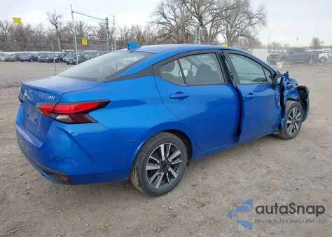 2021 Nissan Versa Sv Xtronic Cvt из США, поврежденный, VIN 3N1CN8EV5ML856570